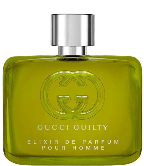 gucci guilty pour homme green bottle|gucci guilty elixir homme.